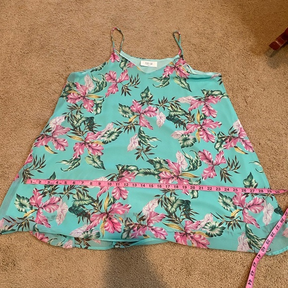 Peach Love Tropical Dress - Picture 7 of 10